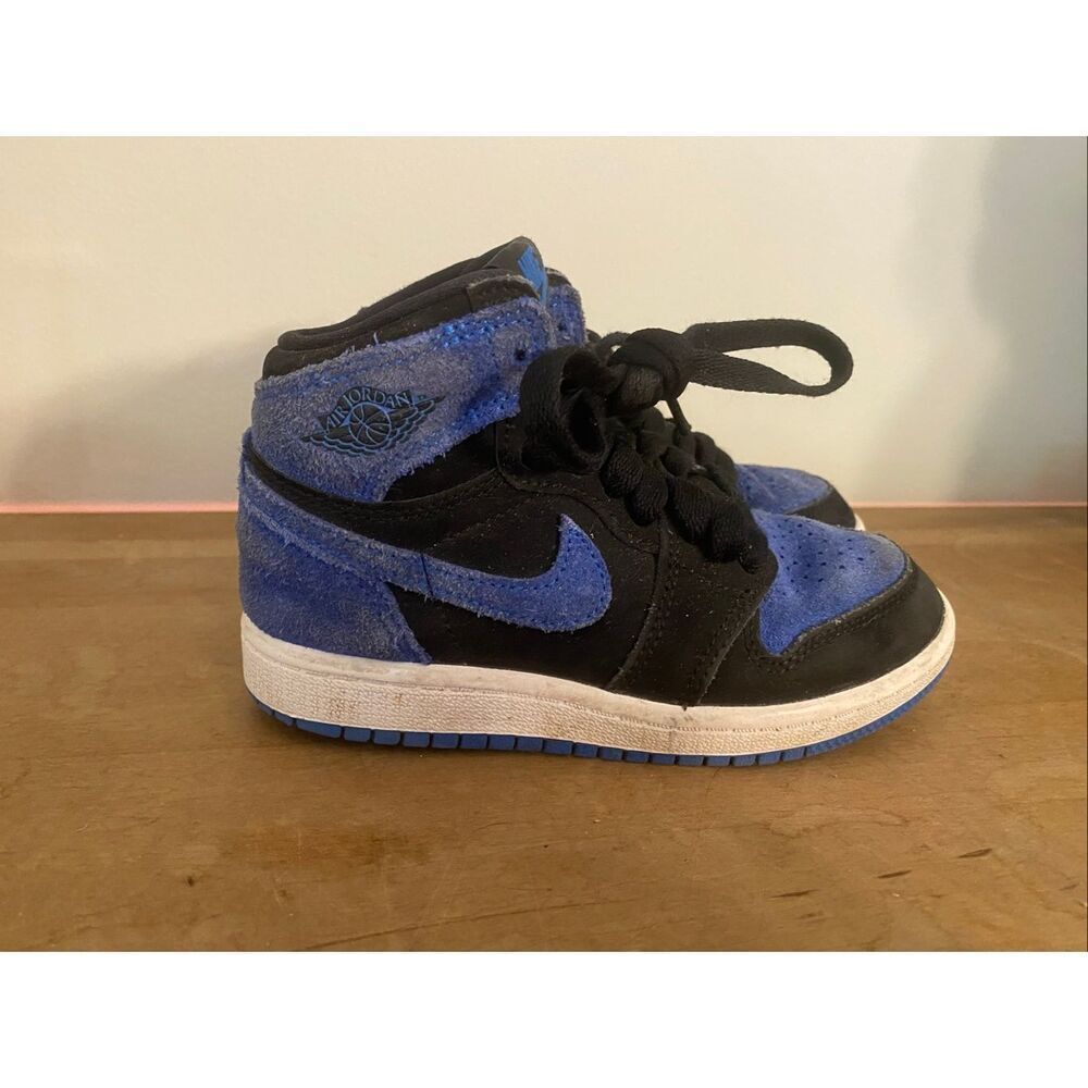 Nike Air Jordan 11C 1 Retro High OG Royal sneakers shoes kids boys blue
